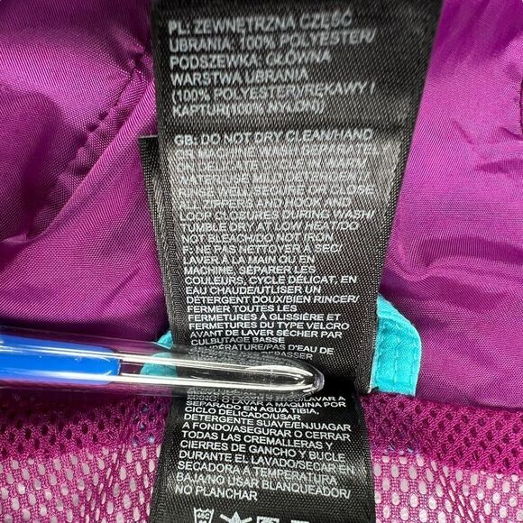 The North Face Winter Coat Girl's Size Large Full Zip Hooded Hyvent Snow Jacket - Picture 15 of 16